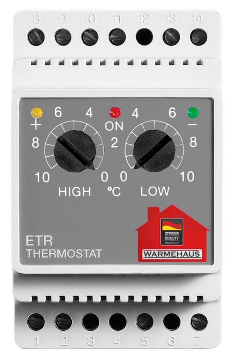 Терморегулятор снеготаяния - антиобледенения WÄRMEHAUS ETRF