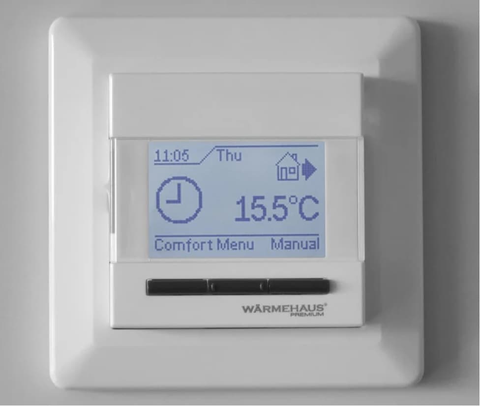 Терморегулятор WÄRMEHAUS WH600 PRO сенсорный с кнопками